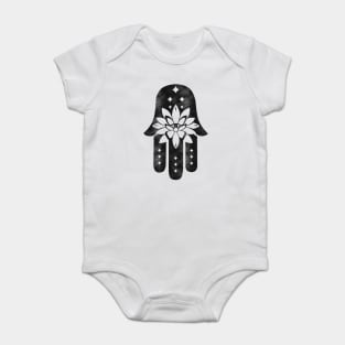 Starry Eyed - Hamsa Lotus Eye Baby Bodysuit